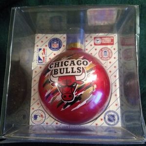 Chicago Bulls Christmas Ornament, NIB